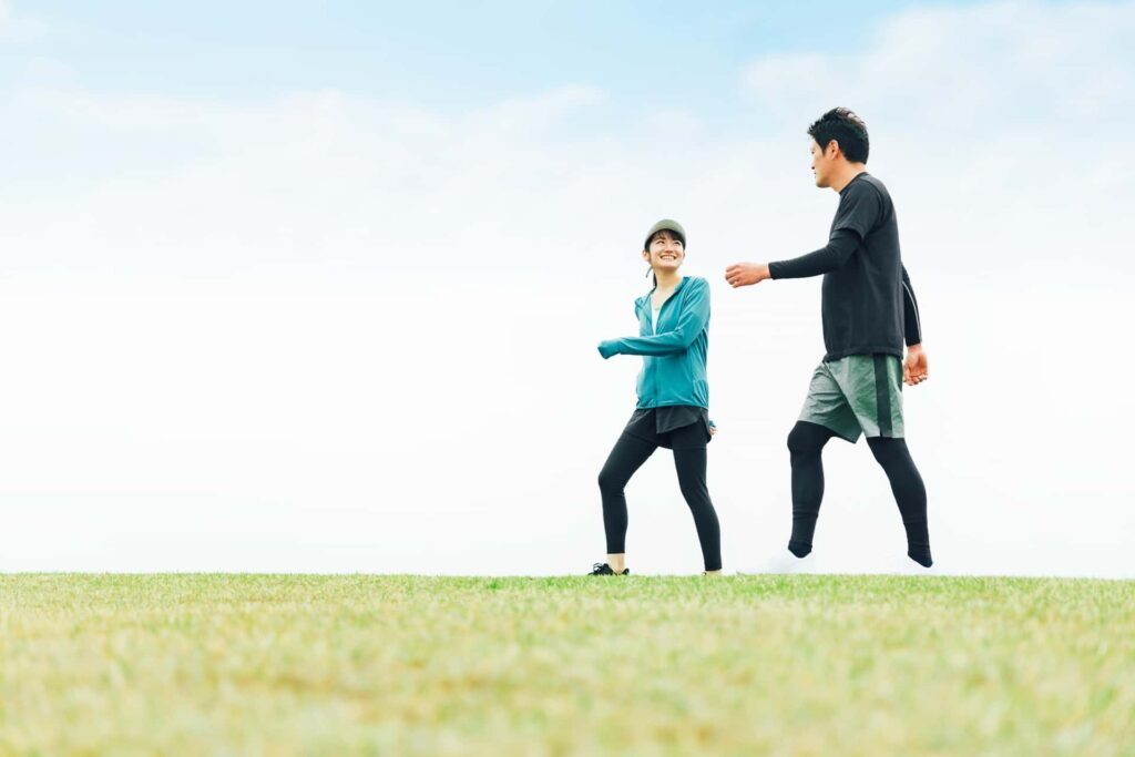 そもそも歩行(ウォーキング)瞑想とはをイメージできる画像